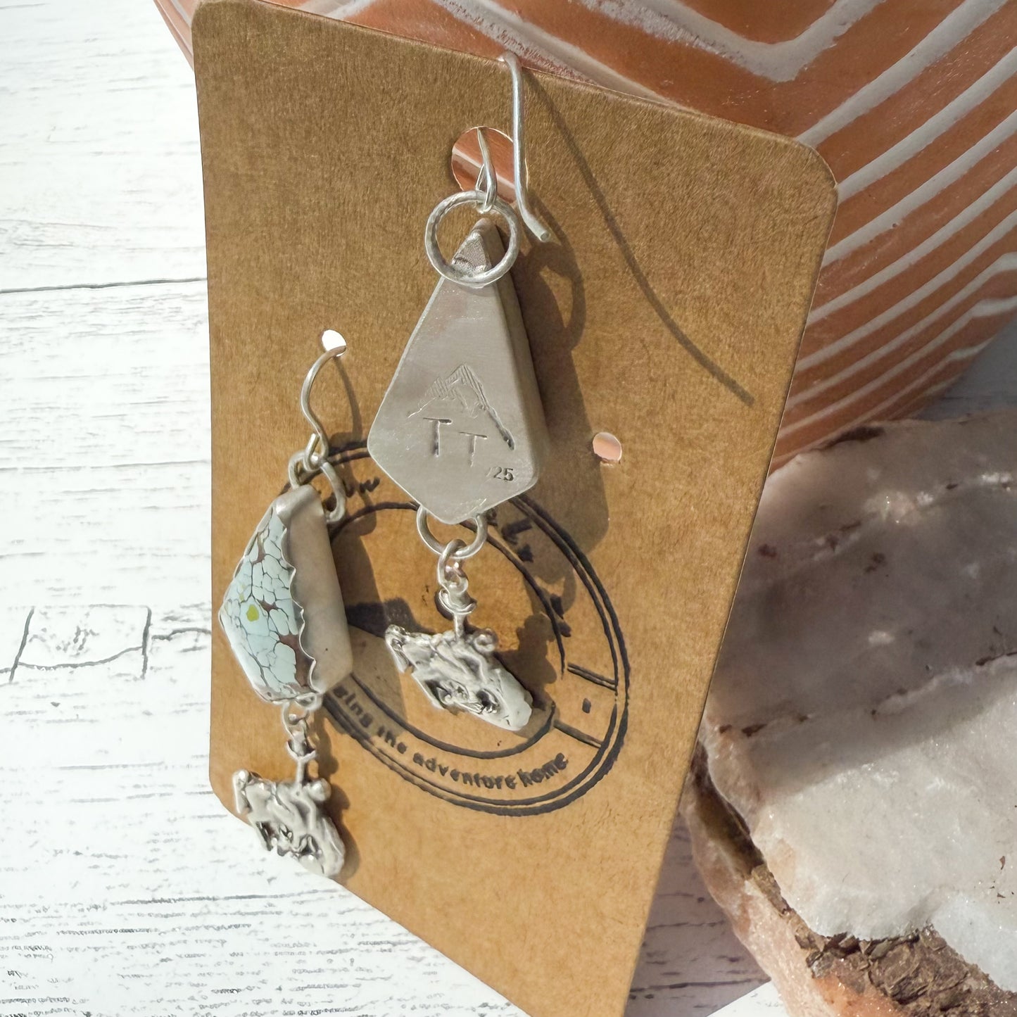 Twin Trails "Wild Ride" Earrings