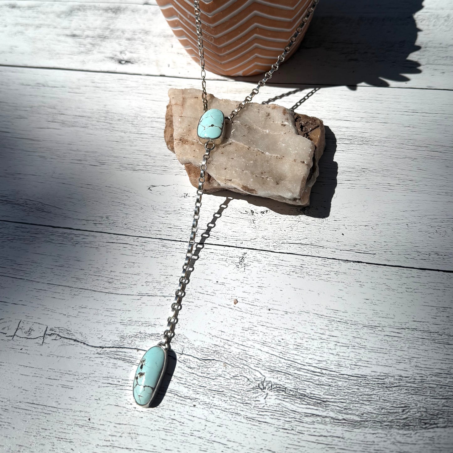 Twin Trails "Skyfall Lariat" Necklace