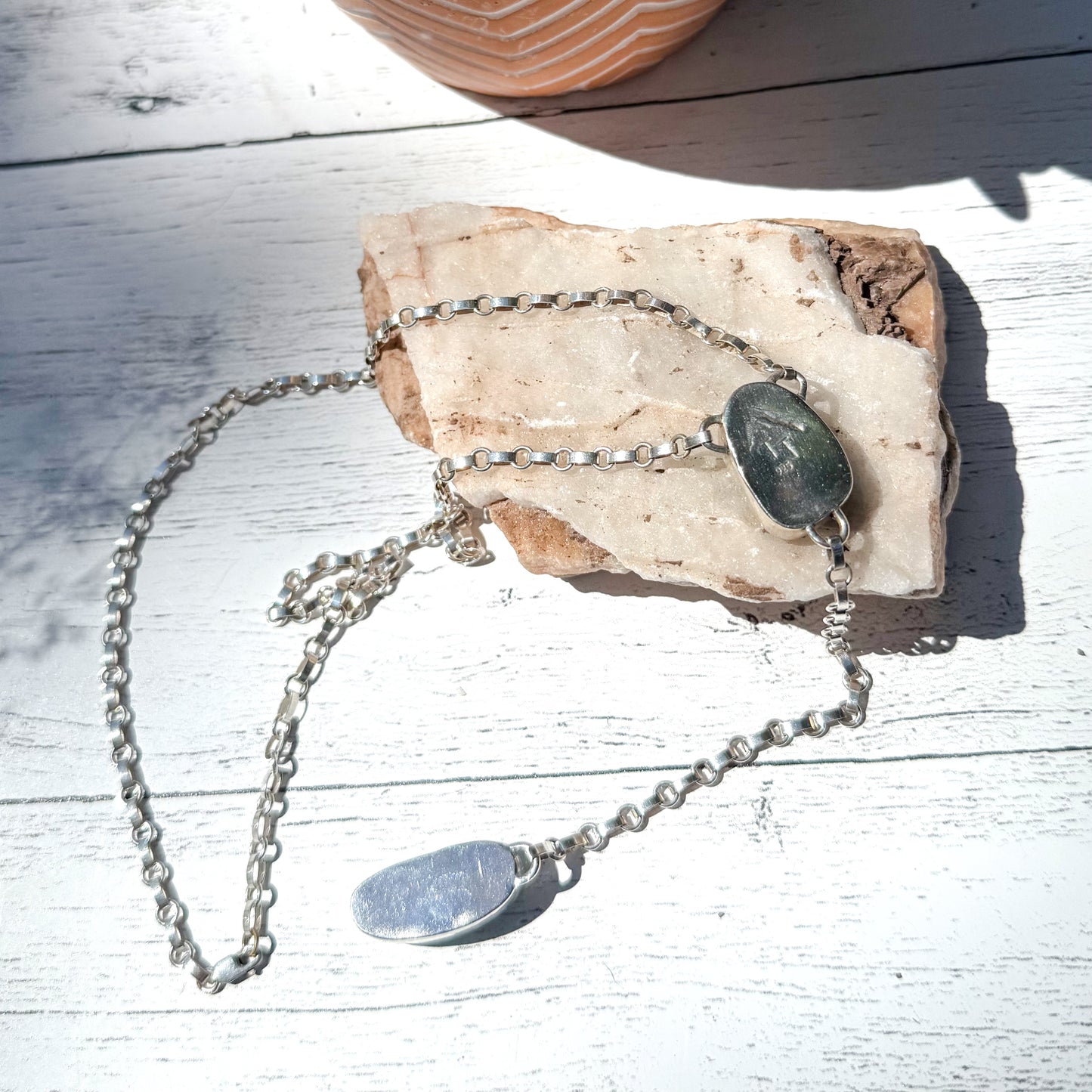 Twin Trails "Skyfall Lariat" Necklace