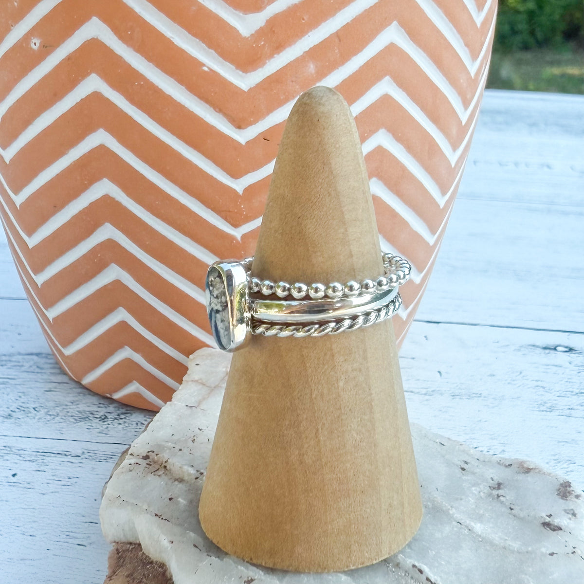 Storm Ridge Stacker Rings
