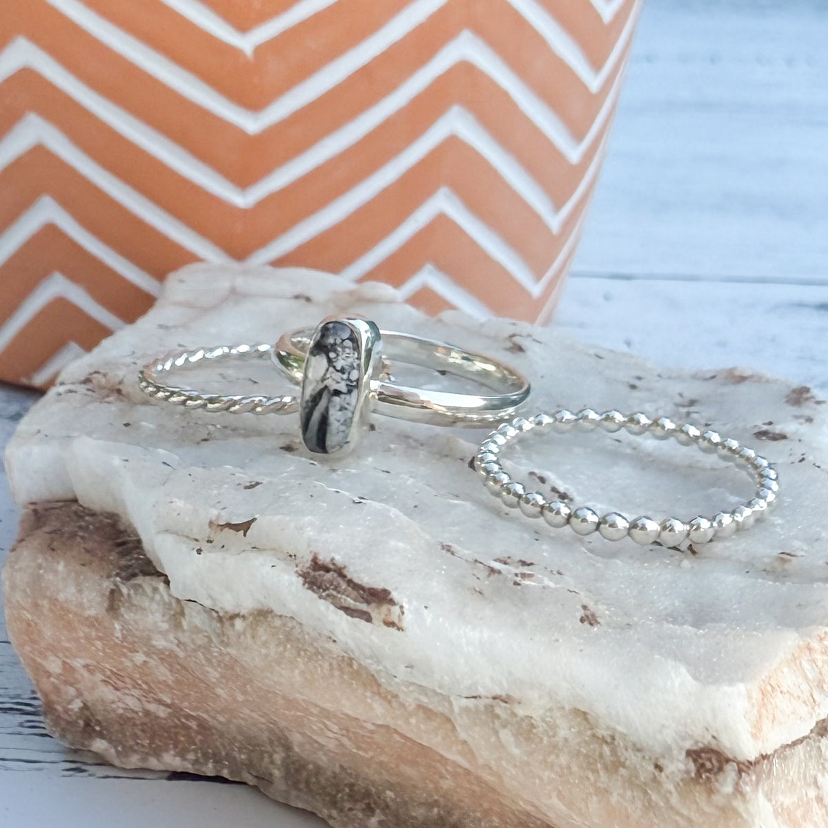 Storm Ridge Stacker Rings