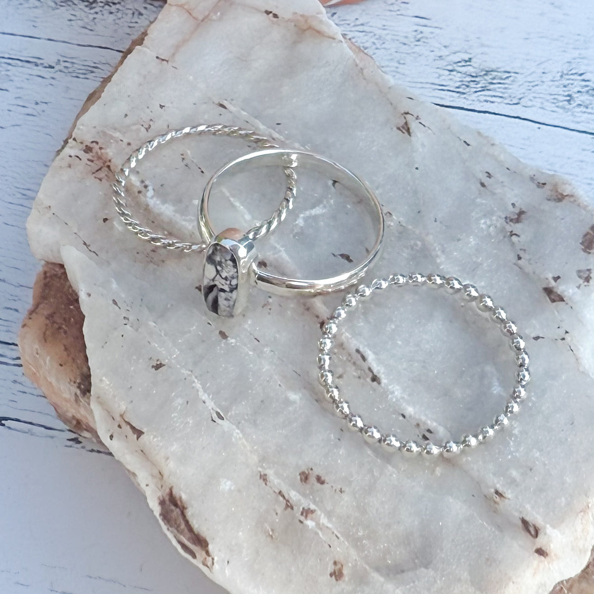 Storm Ridge Stacker Rings
