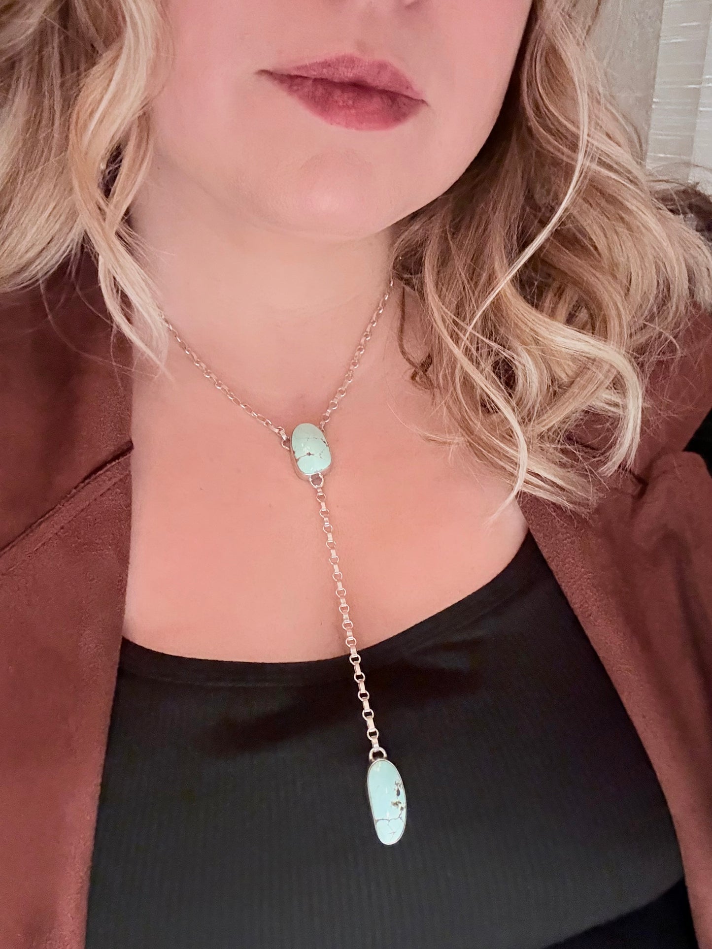 Twin Trails "Skyfall Lariat" Necklace